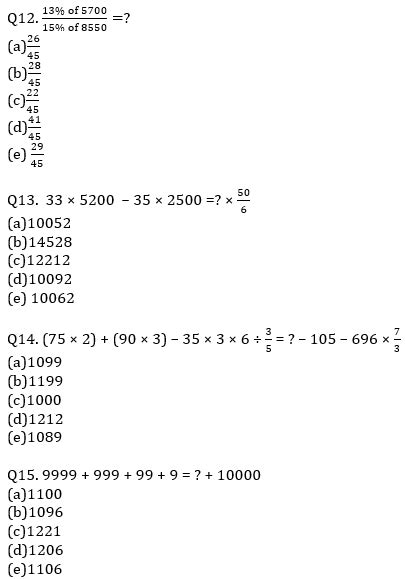 IBPS PO Prelims Quantitative Aptitude Mini Mock 38- Caselet and ...