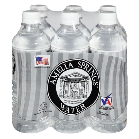 Amelia Natural Spring Water (16.9 fl oz) Delivery or Pickup Near Me ...