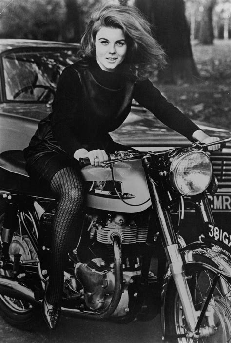 Unknown - Ann Margaret on Motorcycle Vintage Original Photograph For ...