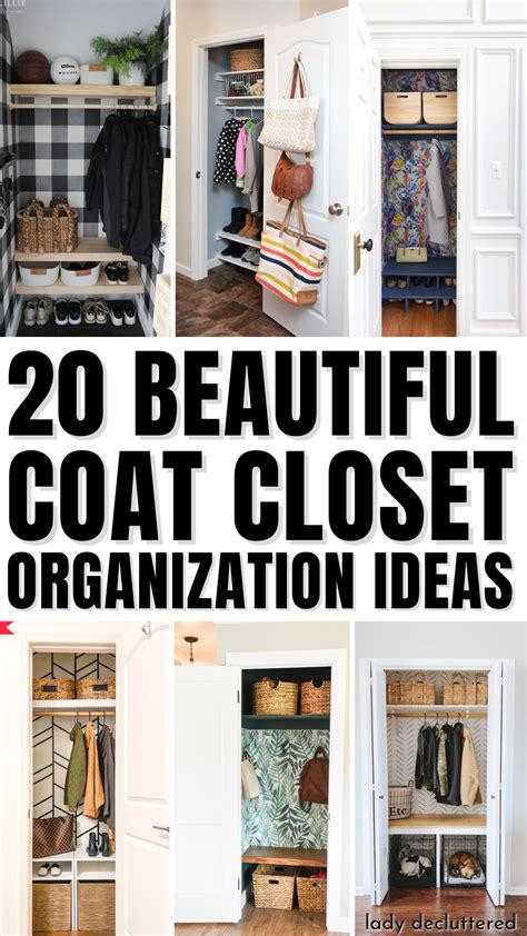 20 clever coat closet organization ideas – Artofit