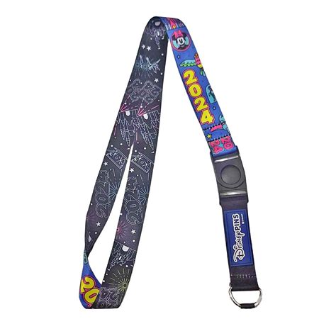 Disney Pin Lanyard - 2024 Disney Parks Mickey and Minnie