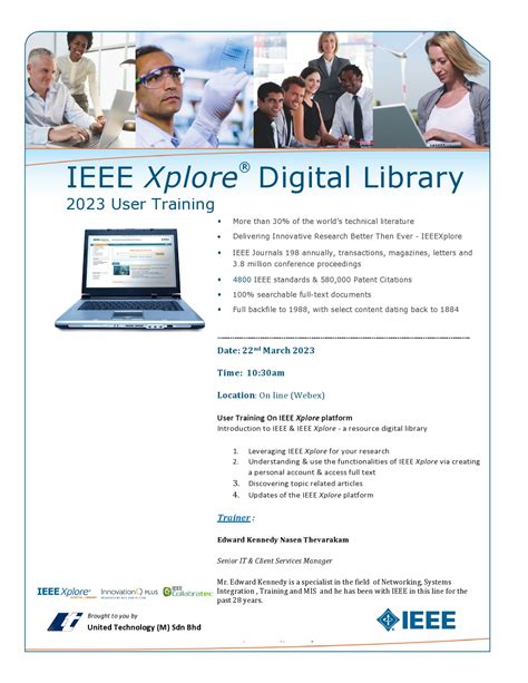 IEEE Xplore Digital Library Training (22nd March 2023 – 10:30am ...
