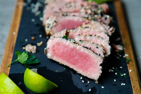 Ahi Tuna Steak Recipe - Cooking LSL