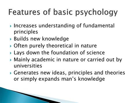 SOLUTION: Basic vs applied research in psychology 1 - Studypool