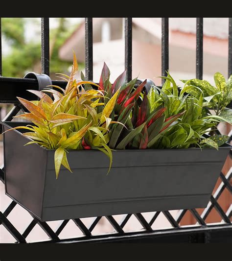 Metal Railing Planter