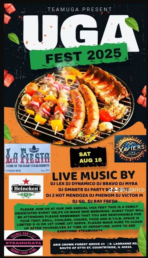 UGAFEST 2025, Airie Crown Woods, La Grange, 16 August 2025 | AllEvents