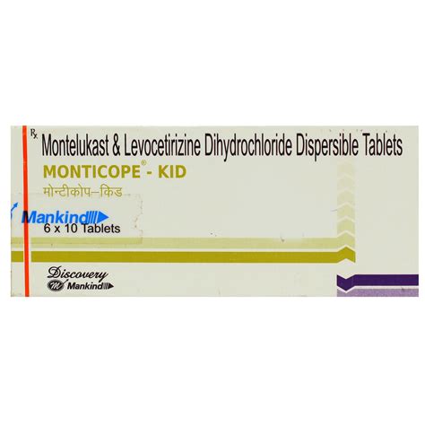 Monticope-Kid Tablet | Uses, Side Effects, Price | Apollo Pharmacy