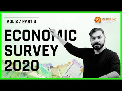 Economic Survey 2020-21: Volume 2- Part 3 Video Lecture - Economic ...