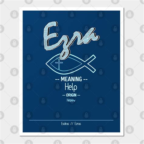 Ezra - Biblical Name Definition by energyprojections | Biblical names ...