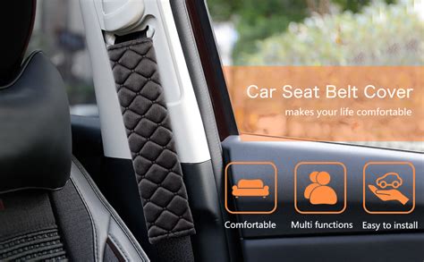 SARTE Car Seat Belt Cover for More Comfortable Driving Seat Belt ...