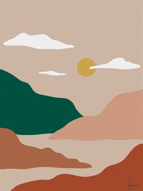 Procreate Landscape Tutorial Mountains 的图像结果