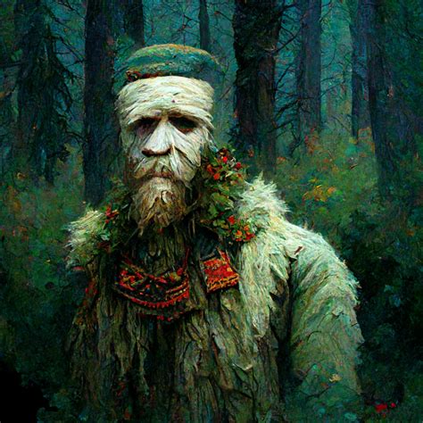 Midjourney - персонажи славянского фольклора 2 | Пикабу