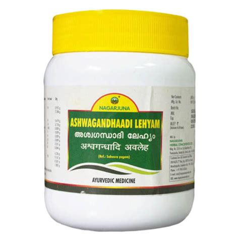 Buy Nagarjuna Ashwagandhaadi Lehyam 500gm at best price – Ayushmedi
