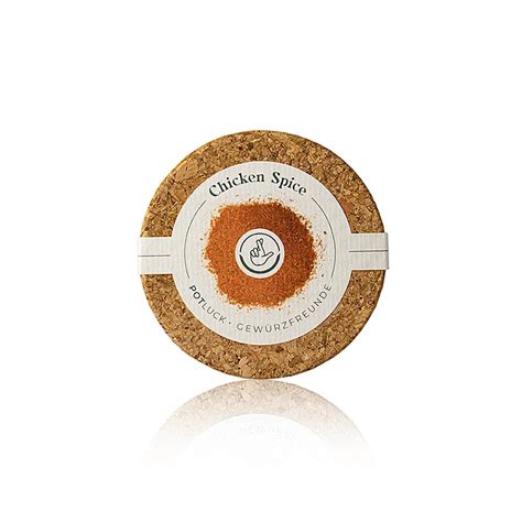 Preparacion de condimento de especias para pollo POTLUCK, 60g, Olla de ...