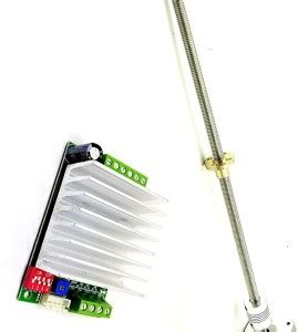 INVENTO 1pcs TB6600 Driver+Nema17 4.2 Kg-cm Motor+Flexi coupling+200mm ...