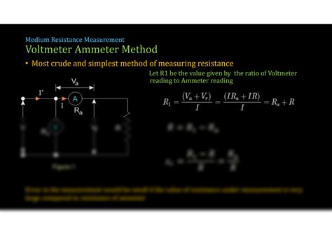 SOLUTION: Measurement of resistance wheatstone and kelvins bridge - Studypool - measurement of resistance
