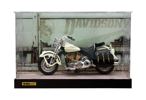 Buy Acrylic Display Case for Model Motorcycle with Picture Background ...