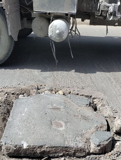 Potholes in Manikonda Causes Serious Inconvenience – Hyderabad Mail