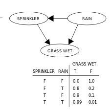 Conditional Probability Table in Bayesian Network 的图像结果