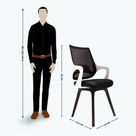 Buy (Refurbished) Milo Mesh Visitor Chair - White from Home Centre at ...