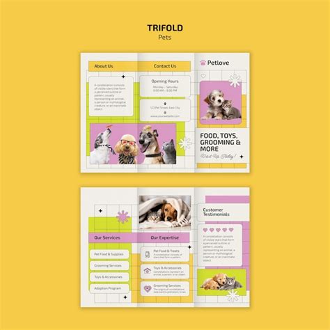 Pets template design | Free PSD
