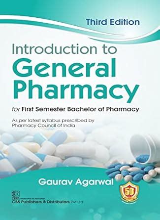 Introduction to General Pharmacy, 3e for First Semester Bachelor of ...