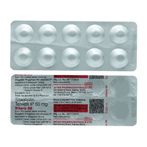 Sitara 50Mg Tab 10'S Price, Uses, Side Effects, Composition - Apollo ...