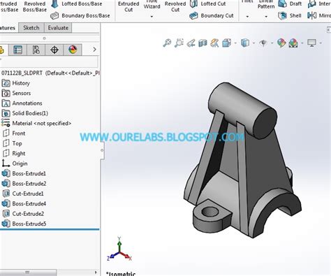 SolidWorks Basic Drawing 的图像结果