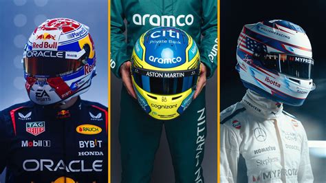 2024 F1 helmet designs: Every driver's racing lid for new campaign - Motor Sport Magazine