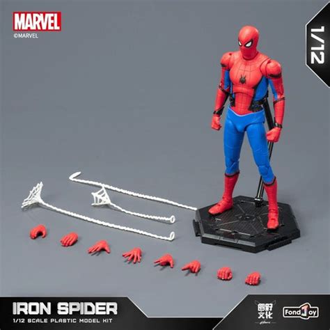 Fondjoy – Spiderman The Stark Suit 1:12 Action Figure – Inaboxstore