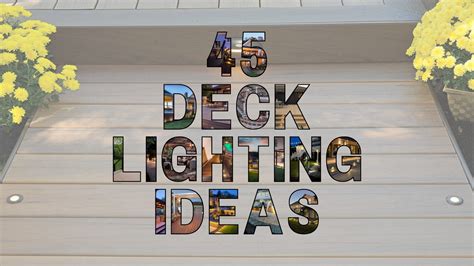 45 Deck Lighting Ideas To Brighten Your Outdoor Space | Premium Decking ...