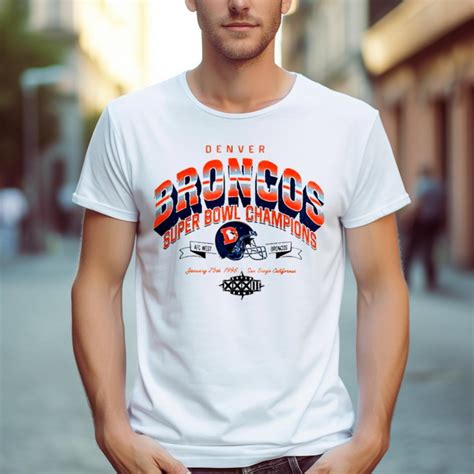 Denver Broncos Super Bowl Champions Crew Shirt - Hersmiles