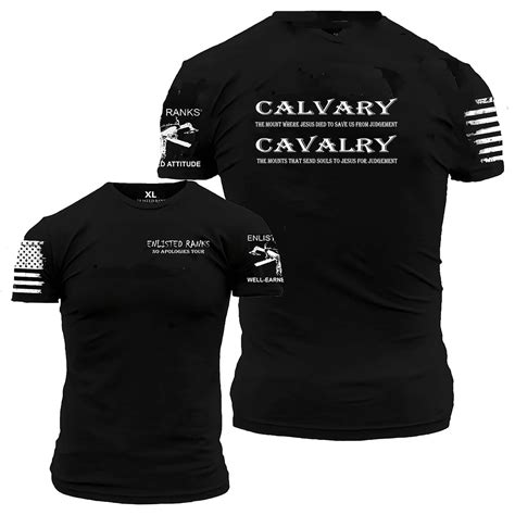 CALVARY Vs. CAVALRY, Enlisted Ranks Graphic T-SHIRT - Etsy