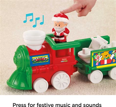 Fisher Price Little People Christmas Train Little People Musical