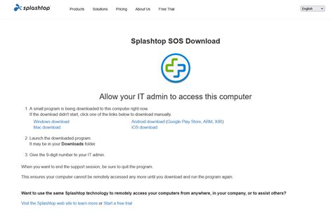 Image result for Splashtop SOS