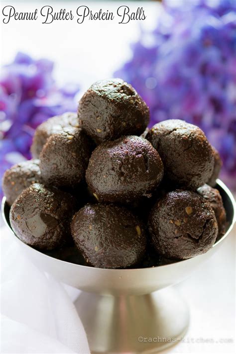Peanut Butter and Chocolate Protein Balls recipe | Peanut energy bites
