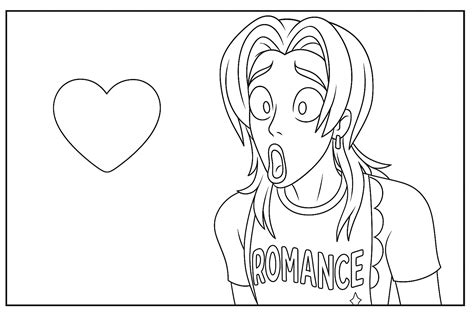Free Romance Saja Coloring Pages – KPop Demon Hunters (Printable PDF ...