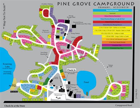 Campground Map - Pinegrove Campground