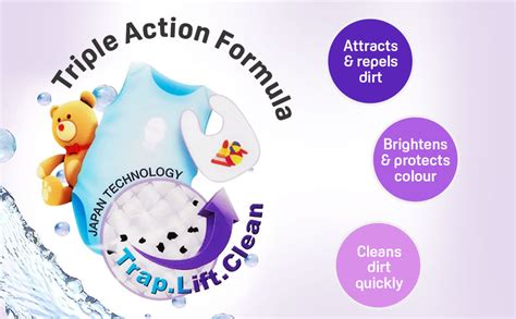 Pigeon Baby Laundry Detergent Liquid Refill Pack 450 ml Pack of 3 ...