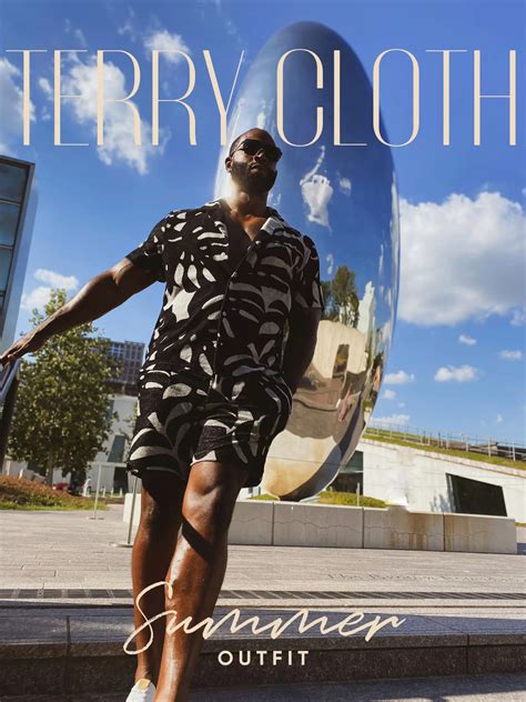 MENS Terry Cloth Summer Set | Gallery posted by A. Kendrick | Lemon8