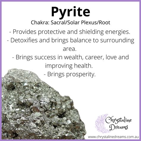Pyrite Metaphysical Properties and Meanings – Chrystaline Dreams