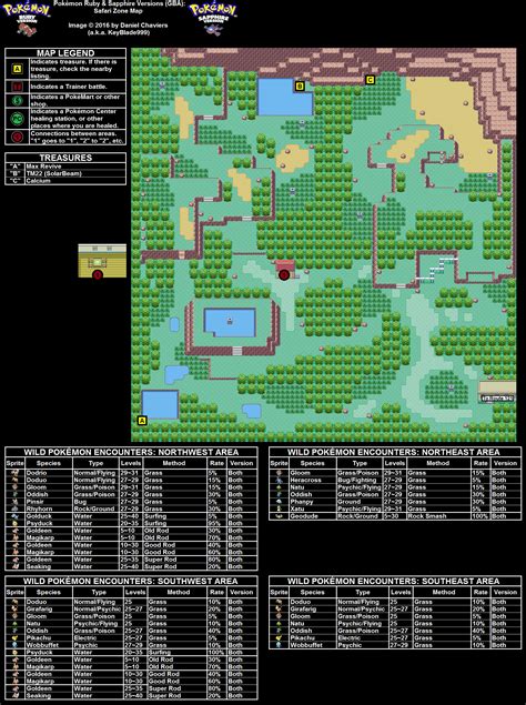 Pokemon Ruby And Sapphire Map