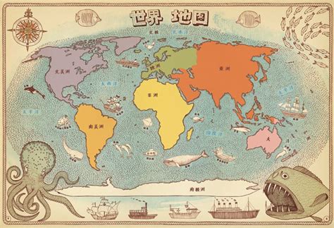 世界地图简图 的图像结果