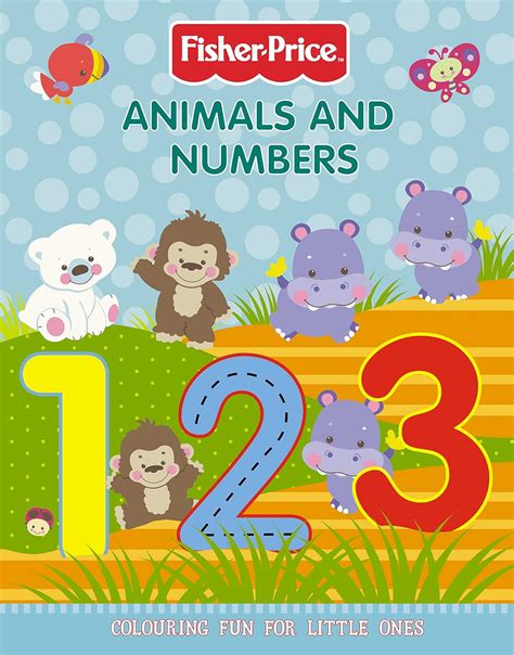 Buy Fisher-Price – Animals and Numbers Colouring Book Book Online at ...