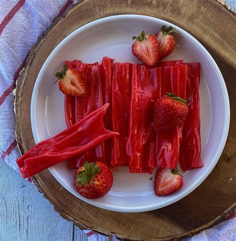 Strawberry Fruit Leather - Bobalu Berries
