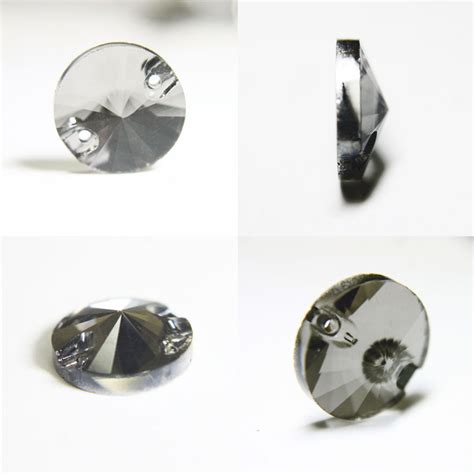 Sewable Charcoal Grey Colour Round Shape Crystal Buy Online ...