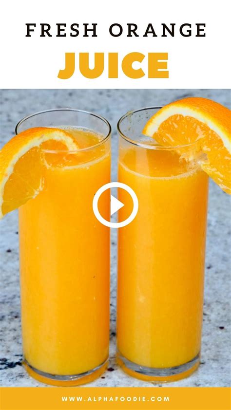 How to make orange juice – Artofit