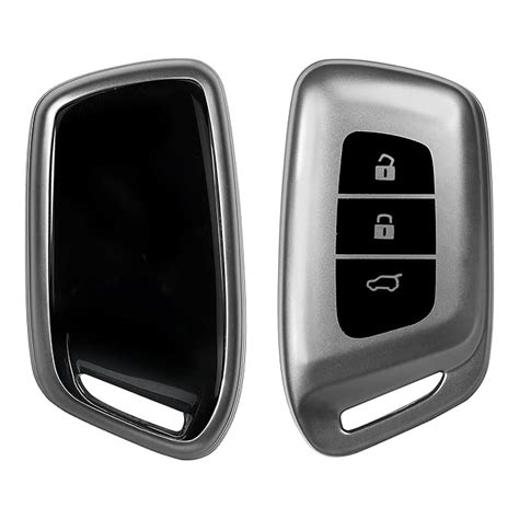 JVCV® Soft Matte Finish TPU Key Cover Compatible with MG Hector, Hector ...