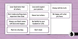 What Are The 10 Commandments In The Bible? | Ten Commandments in Order