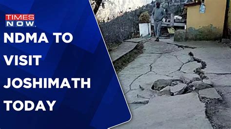Joshimath Crisis: NDMA Red Crosses Houses With Severe Cracks | PM ...